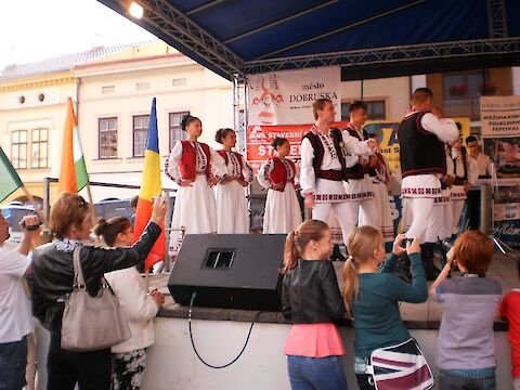 Folklorní festival v Dobrušce