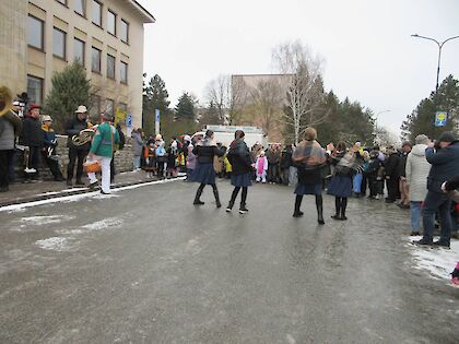 Fašank v Dobrušce.